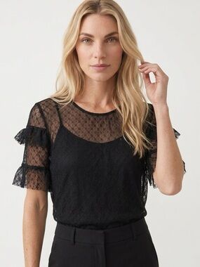 Up All Night mesh top